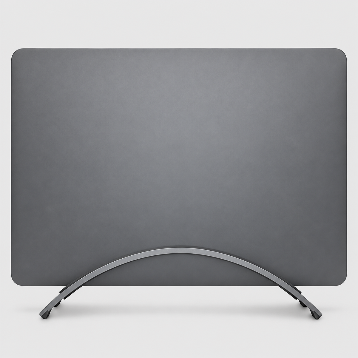 Vertical Laptop Stand For Saving Desk Space And Desktop Workstation Setup
